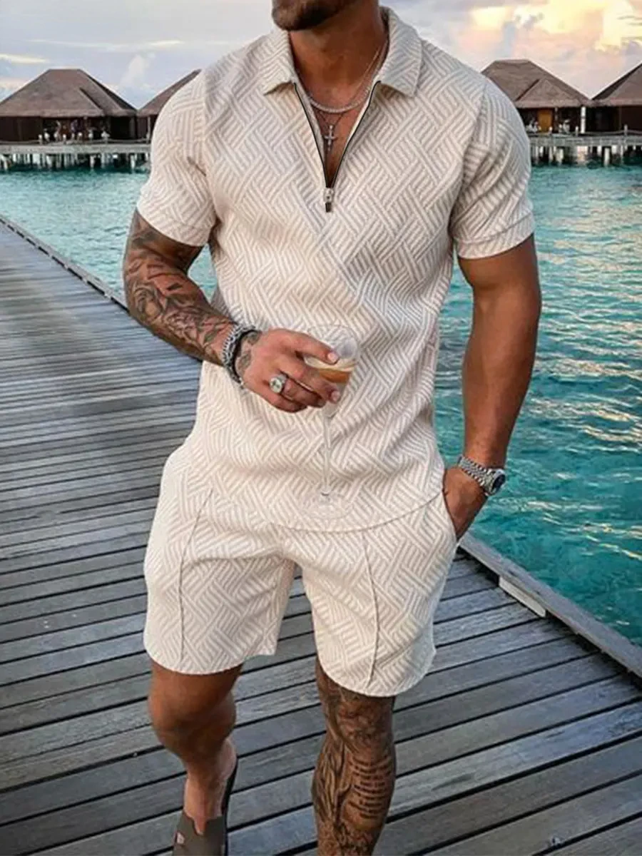 2026 New Summer Men's Suit Tre - đánh giá và giá Men'S Fashion Polo Shirt