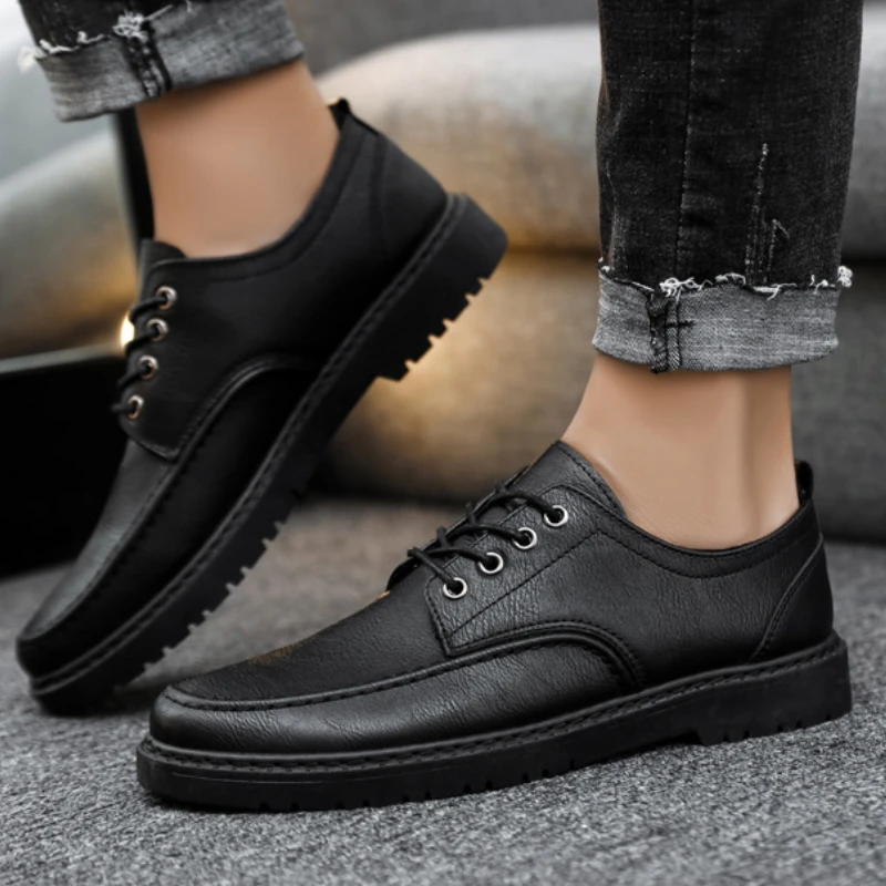 Leather Casual Shoes for Men L - đánh giá và giá Oxford Shoes Brogue