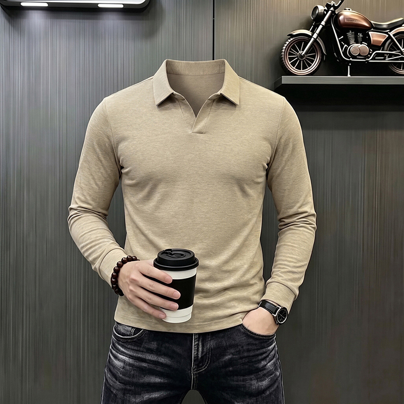 Men's Business Casual Long Sle - đánh giá và giá Men'S Fashion Polo Shirt