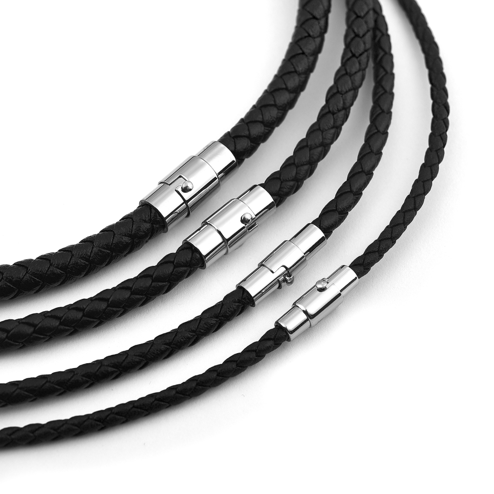 45/50/60cm Leather Necklace Wa - đánh giá và giá Men'S Fashion Necklaces