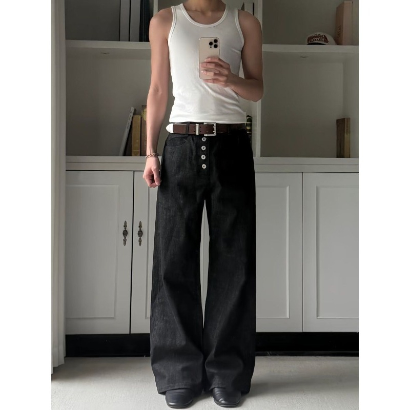 Mens Jeans Harajuku Summer Let - đánh giá và giá Jeans Pants Fashion Men