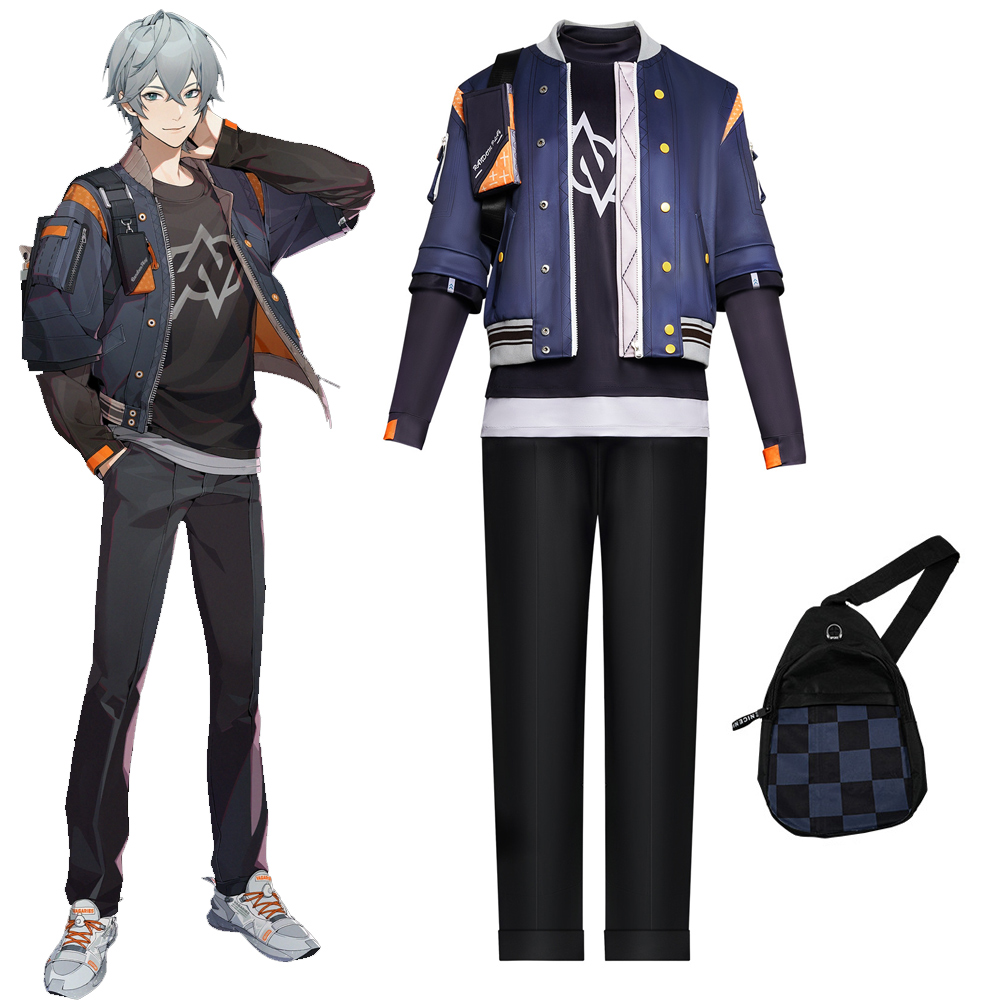 Wise Cosplay Costume Zenless Z - đánh giá và giá Crossbody Bag Men
