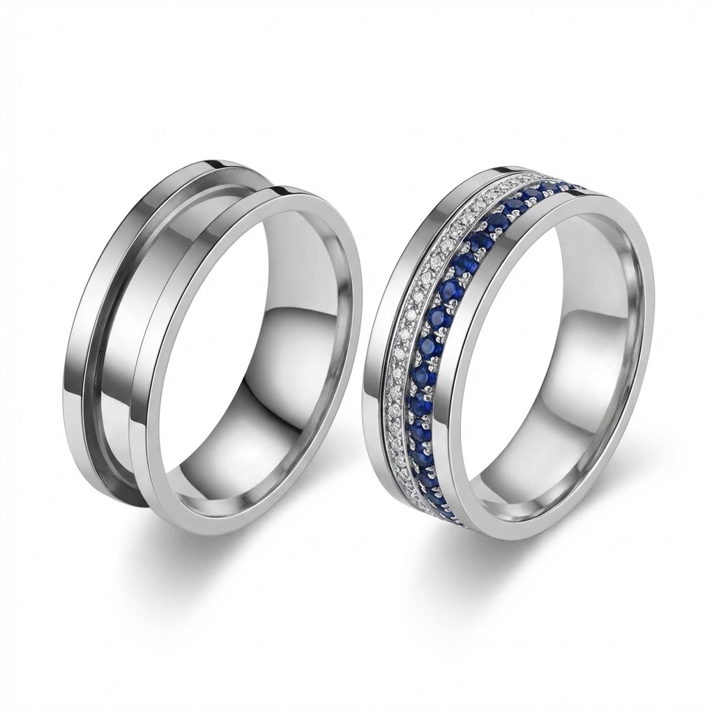 5pcs 7/8/9/10/11/12 Ring Core  - đánh giá và giá Men'S Fashion Rings