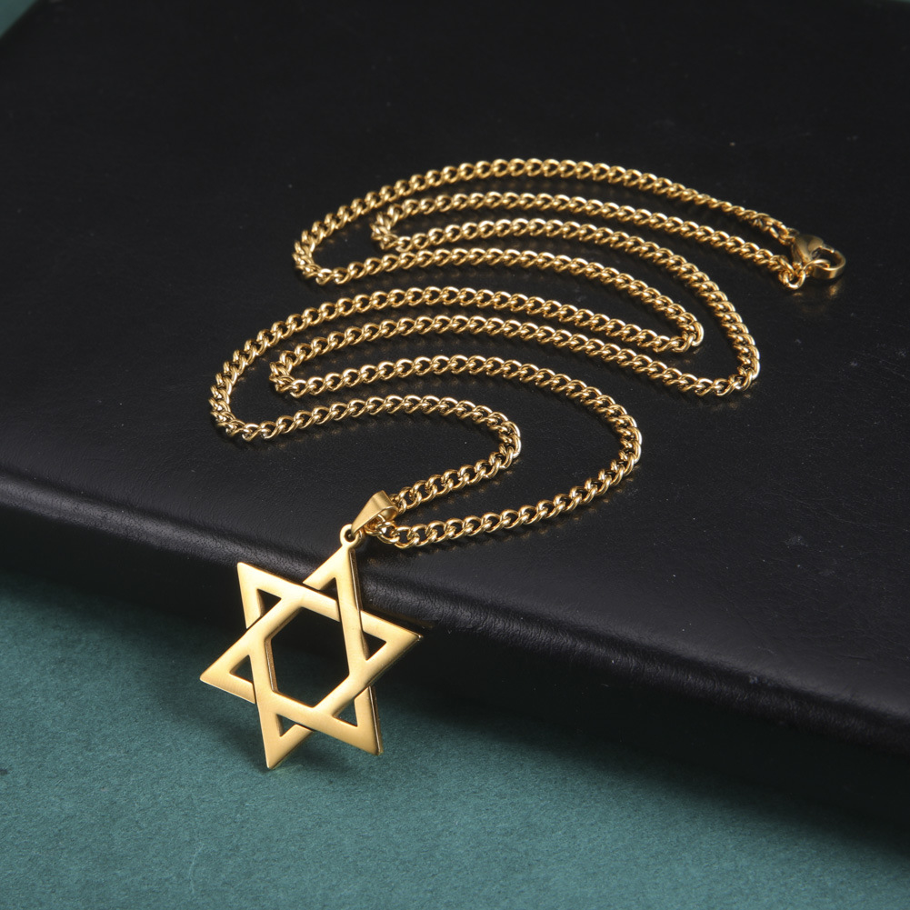 Stainless Steel Star of David  - đánh giá và giá Men'S Fashion Necklaces