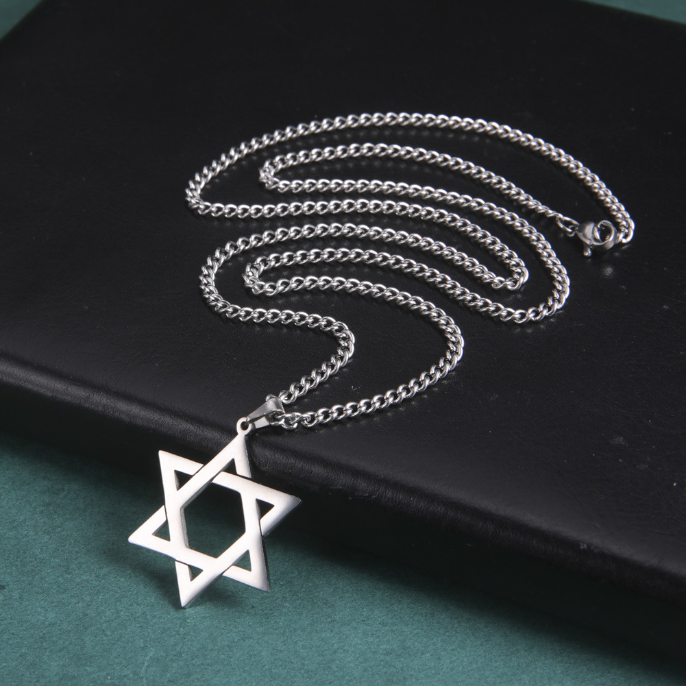 Stainless Steel Star of David  - đánh giá và giá Men'S Fashion Necklaces