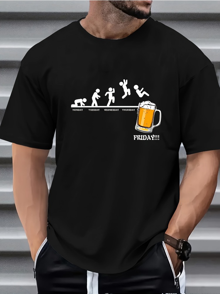Mens Summer Crew Neck T Shirt  - đánh giá và giá Men'S Fashion Evolution