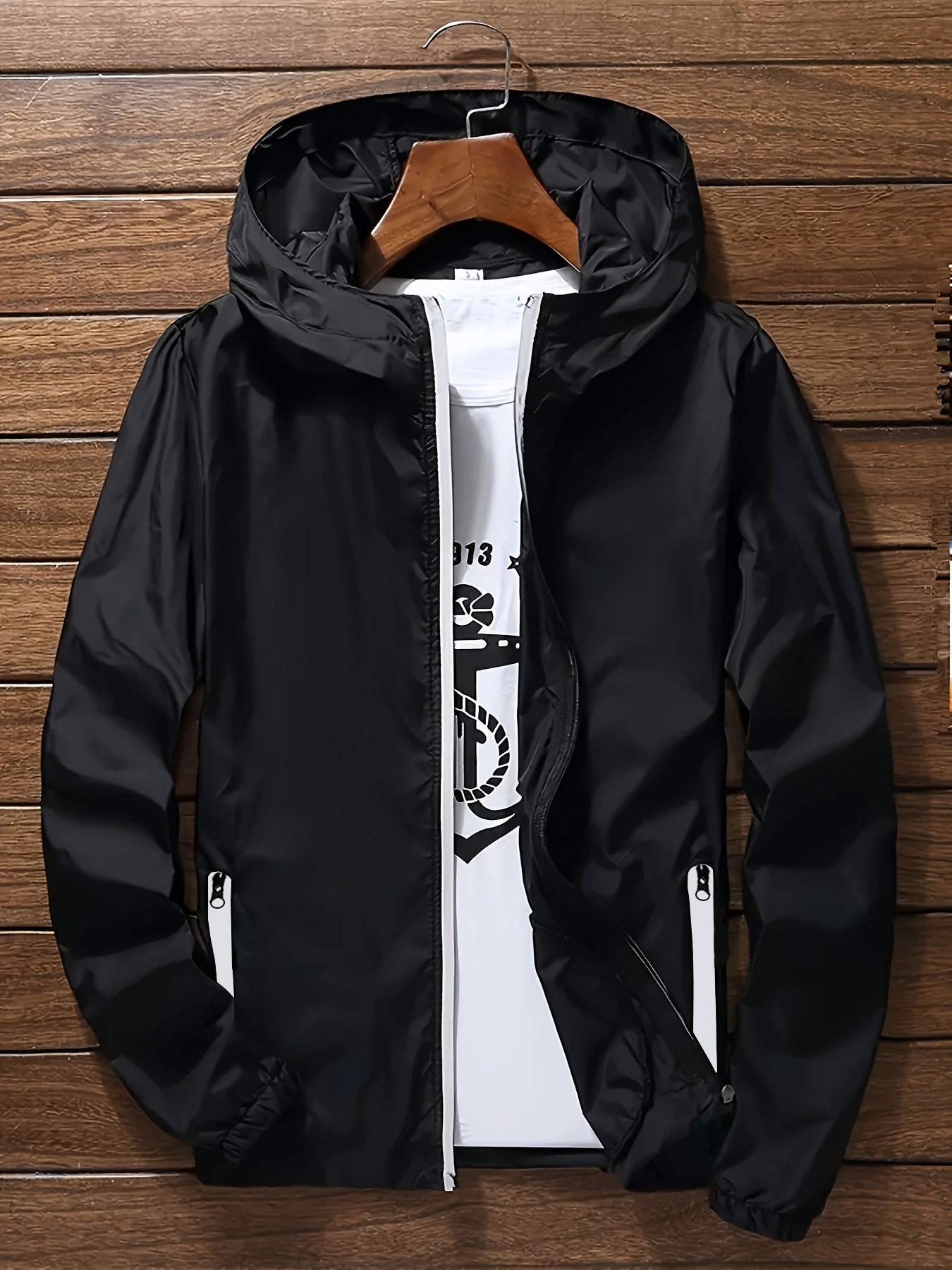 Men's Premium Lightweight Hood - đánh giá và giá Windbreaker Men Zip