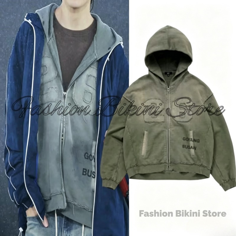 Gradient Grey Hooded Windbreak - đánh giá và giá Windbreaker Men Zip